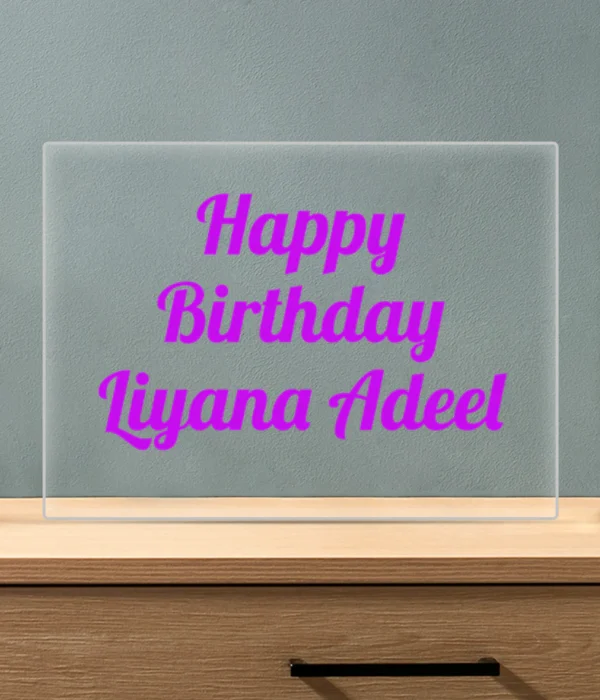 Birthday Plaque